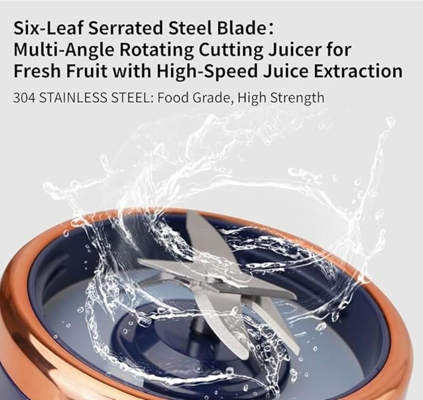 Smart Portable Blender – Make Fresh Juice Anywhere!